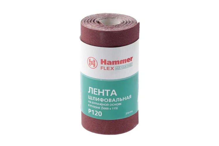 Лента шлифовальная в рулоне HAMMER Flex  216-014 купить в Урае