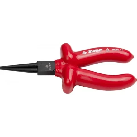 Круглогубцы ЗУБР &quot;МАСТЕР&quot; &quot;ЭЛЕКТРИК&quot; диэлектрические, высоковольтные до ~1000В, 160мм 2214-8-16_z02 купить в Урае