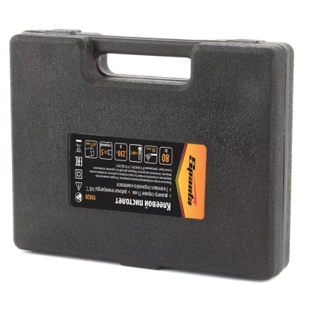 Клеевой пистолет с выключателем 11 мм, в кейсе, 80 Вт, 10 г/мин Sparta 93020 купить в Урае