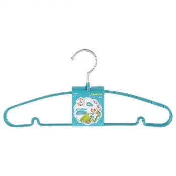 Вешалка для легкой одежды с прорезиненным противоскользящим покрытием 40 см 5 штук в комплекте ELFE 92927 купить в Урае