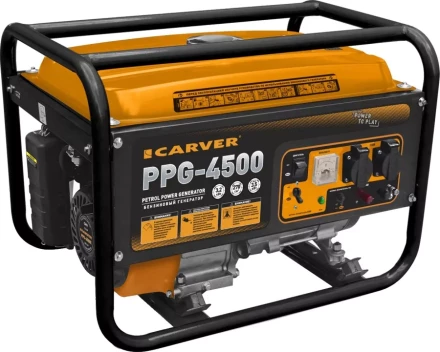 Генератор бензиновый CARVER PPG- 4500 LT-177F купить в Урае
