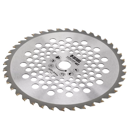 Диск для триммера Denzel, 255 х 25,4  40 зубьев, 96381 купить в Урае