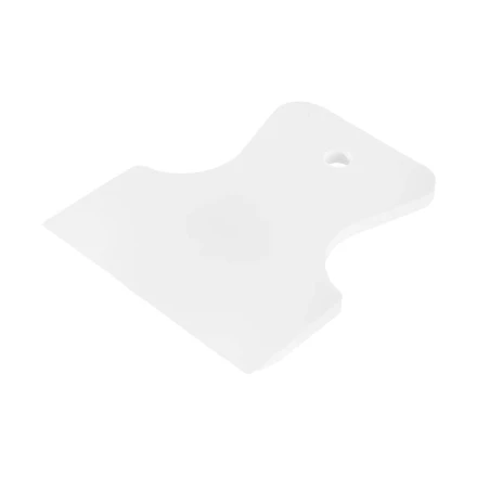 Шпатель, белая резина, 80 мм Россия Сибртех 85833 купить в Урае