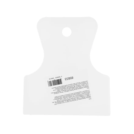 Шпатель, белая резина, 80 мм Россия Сибртех 85833 купить в Урае