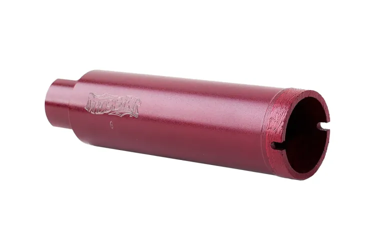 Сегментная алмазная коронка MESSER REDLINE по граниту диаметр 25 мм длина 100 мм купить в Урае