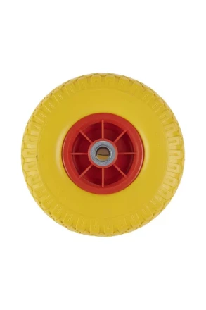 Колесо литое полиуретановое 260 мм PU 1805 с пластиковым ободом (20 мм шариковый подишпник) 1046280 купить в Урае