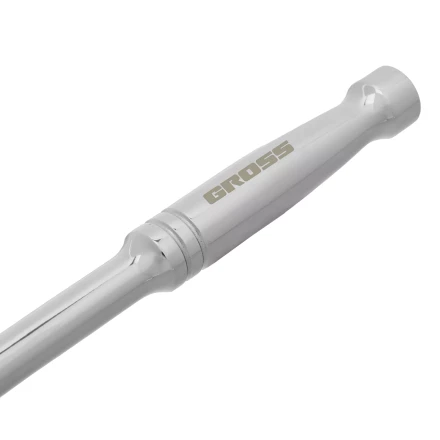 Ключ-трещотка 1/2&quot; Gross 14052, CrV, 120 зубьев, цельнометаллический, хром купить в Урае