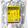 Талреп DIN 1480, крюк-кольцо, оцинкованный, М8, 10 шт, STAYER Master 30515-08 30515-08 купить в Урае