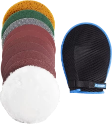 Насадки полировальные на липучке серия ЭКСПЕРТ