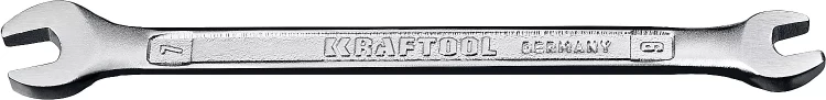 Ключи гаечные рожковые KRAFTOOL, Cr-V, DIN 3110 27033-06-07 купить в Урае