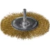 DEXX. Щетка дисковая для дрели, витая стальная латунированная проволока 0,3мм, 100мм 35110-100 купить в Урае