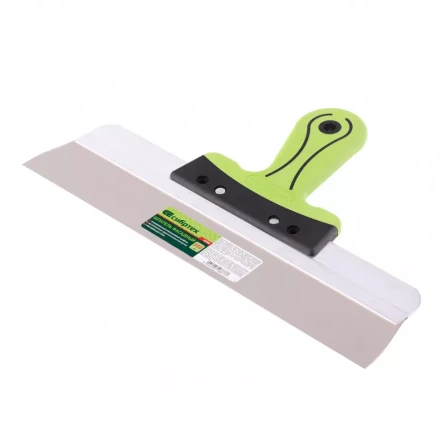 Шпатель фасадный нержавеющая сталь 350 мм двухкомпонентная ручка  Сибртех 85584 купить в Урае