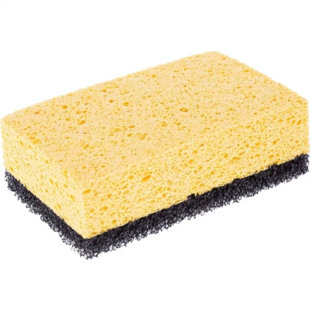 Губка целлюлозная комбинированная для удаления эпоксидной затирки 150x95x50 мм Сибртех 86838 купить в Урае