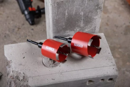 Коронка алмазная HAMMER Ф 68мм (242-503) купить в Урае