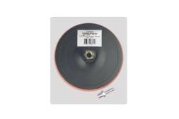 Тарелка опорная Ф180 мм М14 для УШМ липучая основа мягкая адаптер 51544