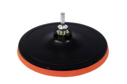 Тарелка опорная Ф180 мм М14 для УШМ липучая основа мягкая адаптер 51544 купить в Урае