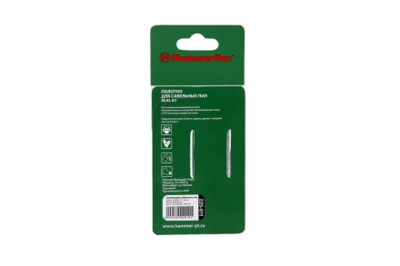 Полотно для сабельной пилы HAMMER 100мм, TPI 14, BIM, 2шт/уп (Flex 225-011) купить в Урае