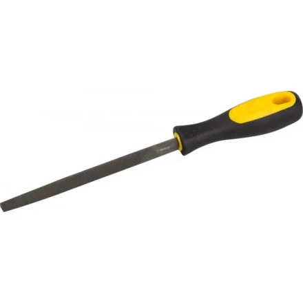 Напильник STAYER &quot;PROFI&quot; трехгранный, с двухкомпонентной рукояткой, для заточки ножовок, 150мм 16603-15-21 купить в Урае