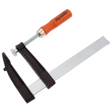 Струбцина F-образная Sparta, 150 x 80 x 210 мм, 204245 купить в Урае