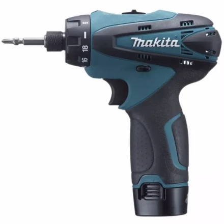 Дрель-шуруповерт аккумуляторная Makita DF030DWE купить в Урае