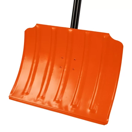 Лопата для уборки снега стальная Сибртех, 470х335х1335 мм, стальной черенок, Россия, 61656 купить в Урае