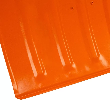 Лопата для уборки снега стальная Сибртех, 470х335х1335 мм, стальной черенок, Россия, 61656 купить в Урае