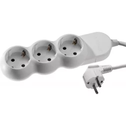 Удлинитель ЗУБР "ПРОФЕССИОНАЛ" на катушке, ПВС 3х1,5кв мм, 4 гнезда, макс мощн 3500Вт, 50м 55082-50