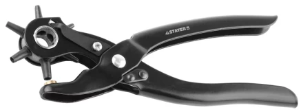 Дырокол STAYER &quot;STANDARD&quot; револьверный для кожи, 6-в-1, 2-4,5мм 22940_z01 купить в Урае