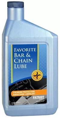 Масло для смазки цепи FAVORITE BAR&CHAIN LUBE 0.946 л PATRIOT GARDEN