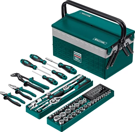 Универсальный набор инструмента в металлическом боксе, 99 предм. 27978-H99 купить в Урае