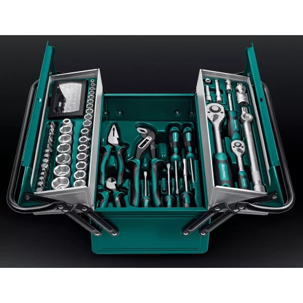Универсальный набор инструмента в металлическом боксе, 99 предм. 27978-H99 купить в Урае