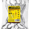 Талреп DIN 1480, крюк-крюк, оцинкованный, М10, 6 шт, STAYER Master 30525-10 30525-10 купить в Урае