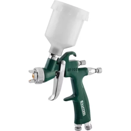 Краскопульт пневматический KRAFTOOL AirKraft Mini, HVLP, c верхним бачком, 1,0мм 06565-1.0 купить в Урае