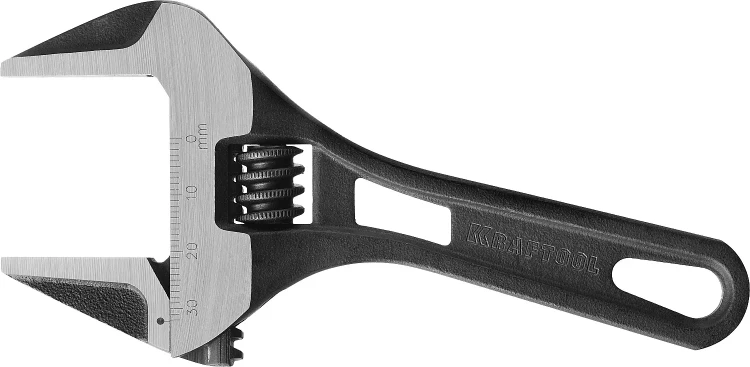 Ключ разводной компактный c тонкими губками KRAFTOOL SlimWide Compact 27266-20 купить в Урае