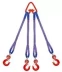 Строп текстильный четырехветвевой 4СТ 1.25 т L=5 м  SF7 30 мм Звено РТ- 3 купить в Урае