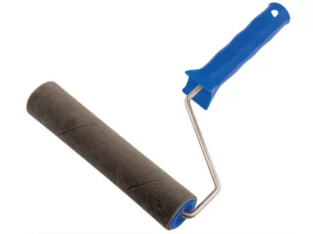 Валик &quot;ВЕЛЮР&quot; с ручкой 200 мм ворс 2 мм D - 36 мм  СИБРТЕХ 80134 купить в Урае