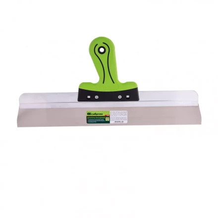 Шпатель фасадный нержавеющая сталь 470 мм двухкомпонентная ручка  Сибртех 85585 купить в Урае