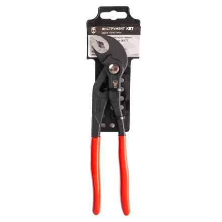 Клещи переставные КВТ с кнопочной самофиксацией 250 мм (85283) купить в Урае
