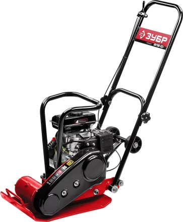 ЗУБР 10 кН, 50 кг, бензиновая виброплита (ВПБ-10 Г) купить в Урае