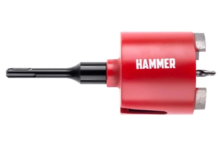 Коронка алмазная HAMMER Ф82мм (242-504) купить в Урае