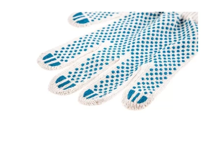 Перчатки ХБ 5 нитей с ПВХ HAMMER 230-031 купить в Урае