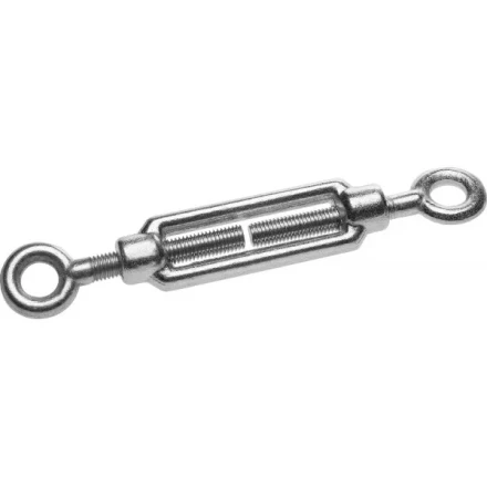 Талреп ЗУБР DIN 1480, кольцо-кольцо, оцинкованный, кованая натяжная муфта, М8, 1 шт 4-304376-08 купить в Урае