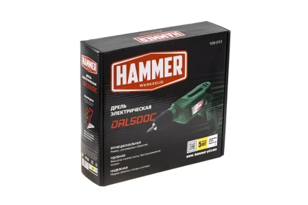 Дрель HAMMER DRL500С купить в Урае