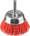 ЗУБР &quot;ПРОФЕССИОНАЛ&quot;. Щетка чашечная для дрели, нейлоновая проволока с абразивным покрытием, 50мм 35165-050_z02 купить в Урае