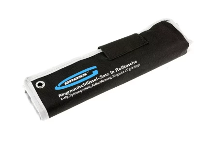 Набор ключей комбинированных 8-19 мм 8 шт CrV холодный штамп GROSS 15148 купить в Урае