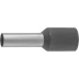 Наконечник СВЕТОЗАР штыревой, изолированный, для многожильного кабеля, серый, 4,0 мм2, 10шт 49400-40 купить в Урае