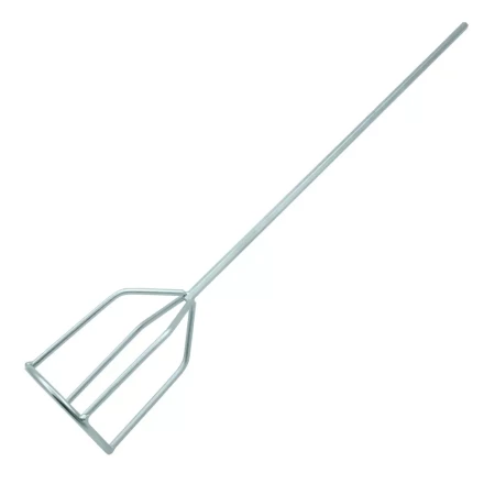 Миксер для гипсовых смесей Denzel, 100 х 590 мм, оцинкованный, шестигранный хвостовик 8 мм, 848427 купить в Урае