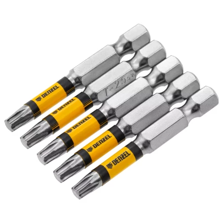 Бита T25x50, 5 шт. Denzel 7711321 купить в Урае