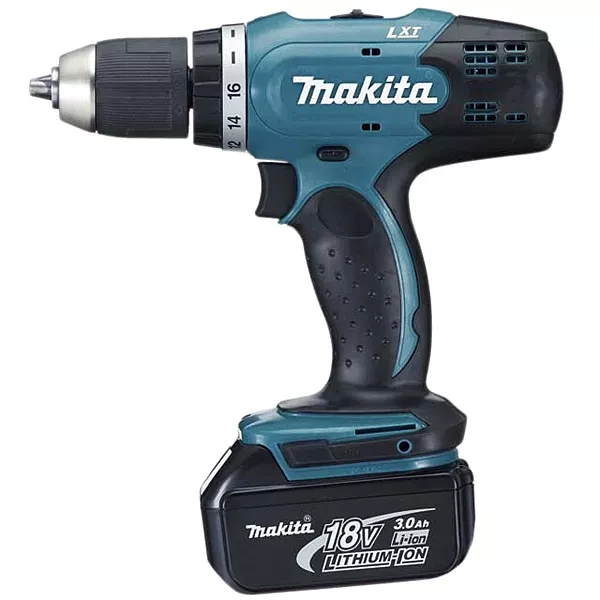 Дрель-шуруповерт аккумуляторная Makita DHP453RFE купить в Урае