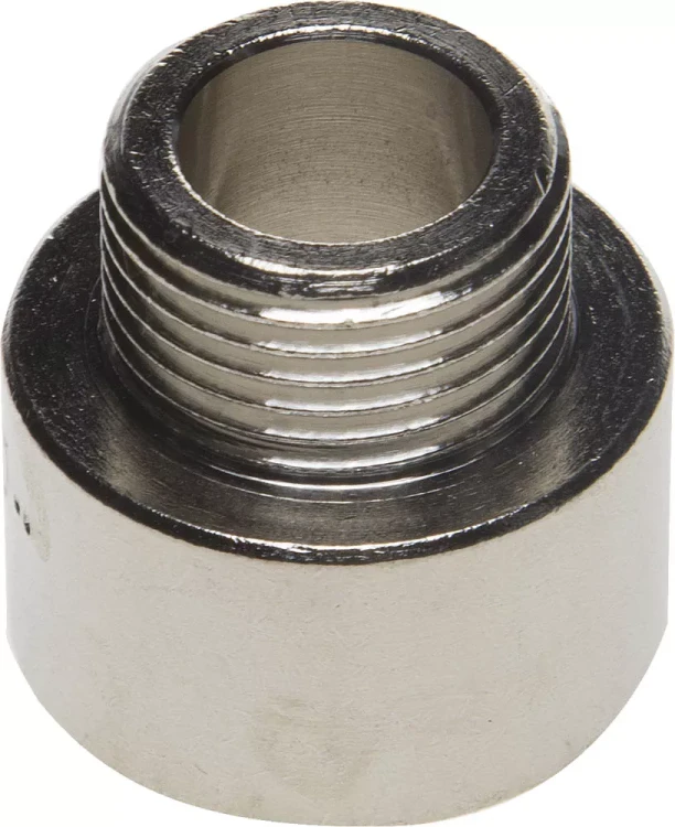 Переходник GENERAL FITTINGS удлиненный цилиндрический, никелированная латунь, 1/2" х 3/8" 51083-1/2-3/8 купить в Урае